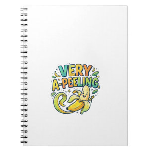Caderno Espiral Camiseta Muito A-traente – Gráfico de Piada de Ban