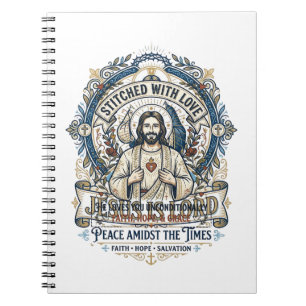 Caderno Espiral Camiseta Vintage Escatologia Profecia Jesus Cristã