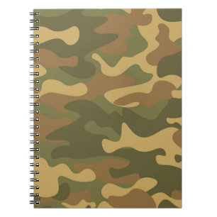 Caderno Espiral Camo
