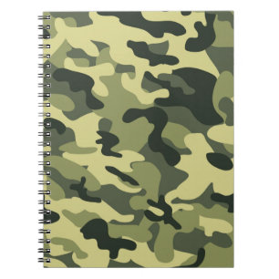 Caderno Espiral Camo