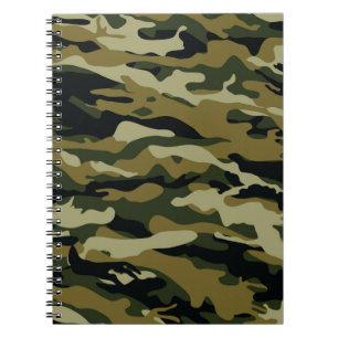 Caderno Espiral Camo