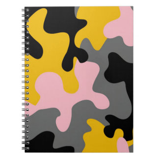 Caderno Espiral Camo Militar