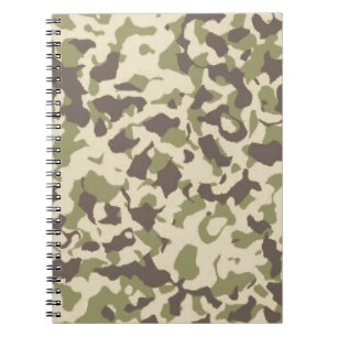 Caderno Espiral Camo Pattern