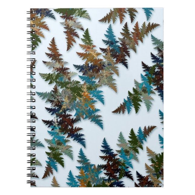 Caderno Espiral Camouflage árctica (Frente)