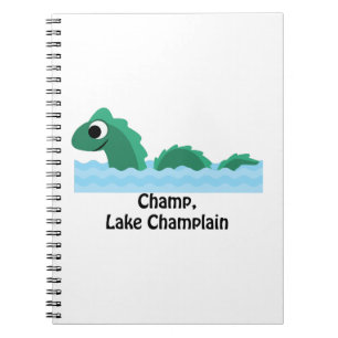 Caderno Espiral Campeão, lago Champlain