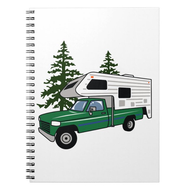 Caderno Espiral Camper Truck (Frente)