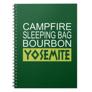 Caderno Espiral Campfire Sleing Bag Bourbon Yosemite