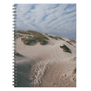 Caderno Espiral CAMPO DE Areia Branca e de Graus Verdes