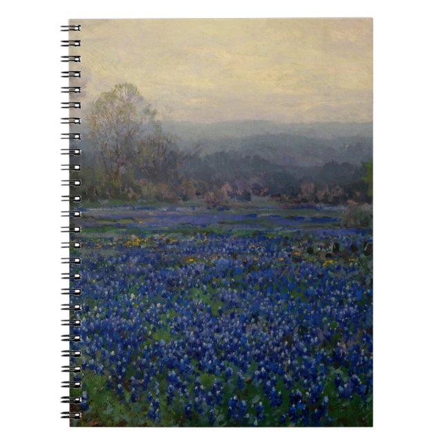Caderno Espiral Campo de Bluebonnets, 1918 (Frente)