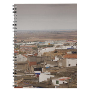 Caderno Espiral Campo de Criptana, antigos moinhos de vento da Man