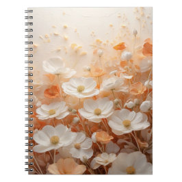 Caderno Espiral Campo de Flores Silvestres