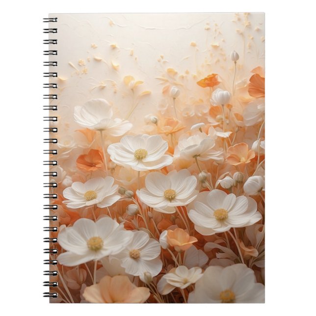 Caderno Espiral Campo de Flores Silvestres (Frente)