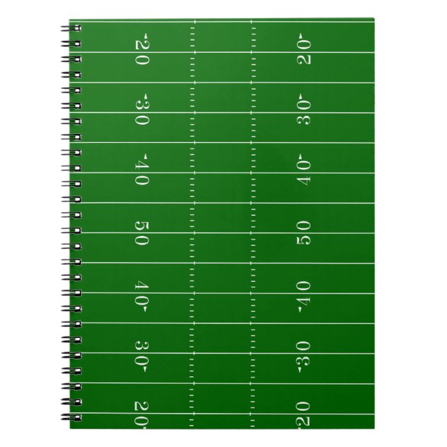 Caderno Espiral Campo de futebol (Frente)