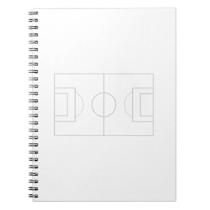 Caderno Espiral campo de futebol