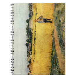 Caderno Espiral Campo de grãos (por Berthe Morisot)