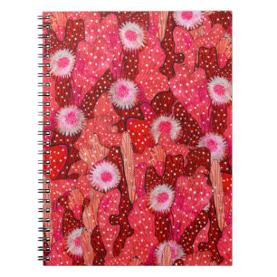 Caderno Espiral Campo de Suculentas Floridas