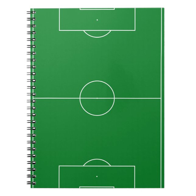 Caderno Espiral campo di calcio (Frente)