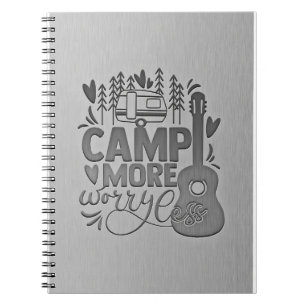 Caderno Espiral Campo Feliz Mais Preocupado