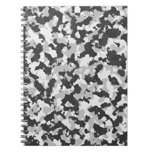 Caderno Espiral camuflagem