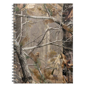 Caderno Espiral Camuflagem de Camo que caça o livro de nota real