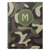 Camuflagem Militar Padrão Verde Castanho Monograma