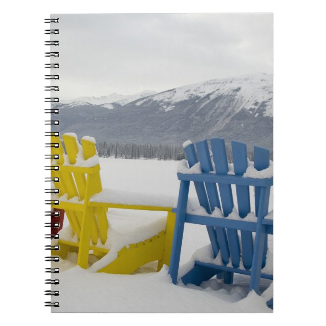 Caderno Espiral Canadá, Alberta, Jasper, Jasper NP. Fairmont (Frente)