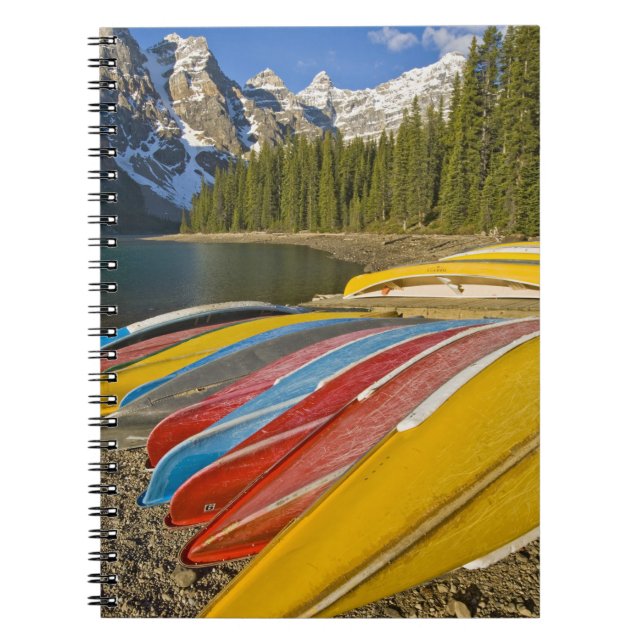 Caderno Espiral Canadá, Alberta, Parque Nacional Banff, Morena (Frente)