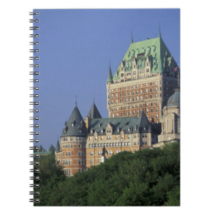 Caderno Espiral Canadá, Cidade de Quebec. Chateau Frontenac.