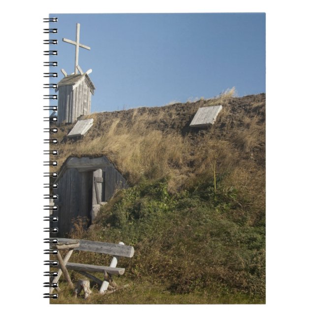 Caderno Espiral Canadá, Terra Nova e Labrador, L'Anse Aux (Frente)