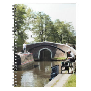 CADERNO ESPIRAL CANAIS