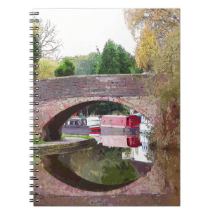 CADERNO ESPIRAL CANAIS