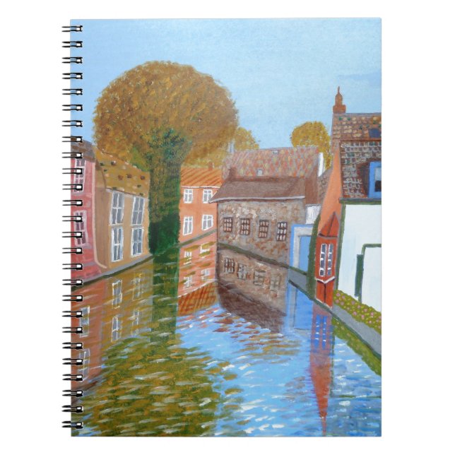 Caderno Espiral Canal Brugge (Frente)