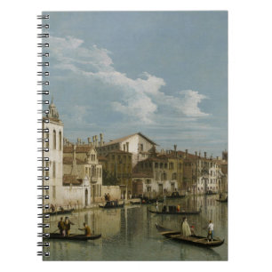 Caderno Espiral Canal grande de Palazzo Flangini a Palazzo Bembo