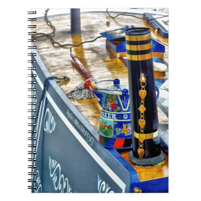 CADERNO ESPIRAL CANAL NARROWBOAT (Frente)