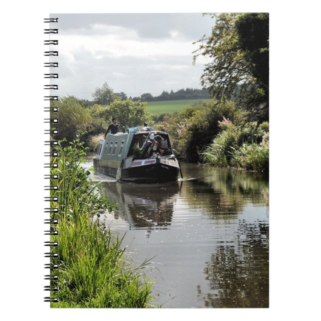 CADERNO ESPIRAL CANAL NARROWBOAT (Frente)