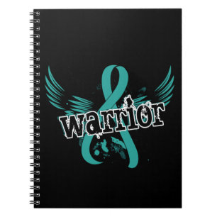 Caderno Espiral Câncer de ovário do guerreiro 16