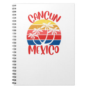 Caderno Espiral Cancun, México