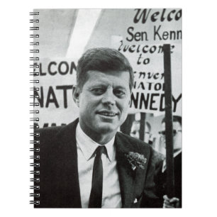 Caderno Espiral Candidato Kennedy