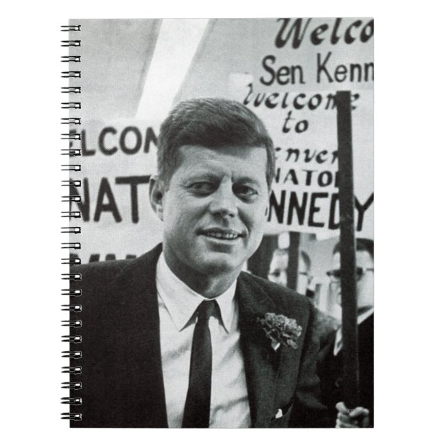 Caderno Espiral Candidato Kennedy (Frente)