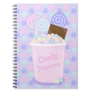 Caderno Espiral Candy Popcorn Planner