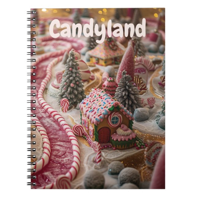 Caderno Espiral Candyland (Frente)