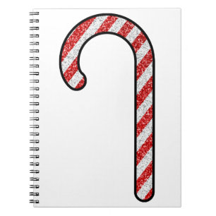 Caderno Espiral Caneta Glitter Candy