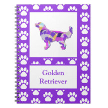 Caneta Silhueta de Cachorro de Retriever de ouro P