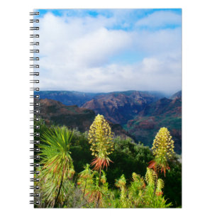 Caderno Espiral Cânion Waimea Kauai, Havaí