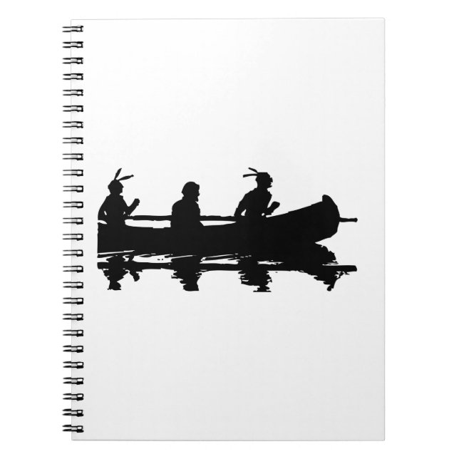 Caderno Espiral Canoe Silhouette (Frente)