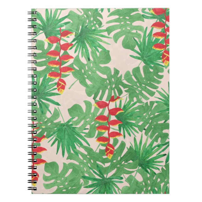 Caderno Espiral Canopia Tropical (Frente)
