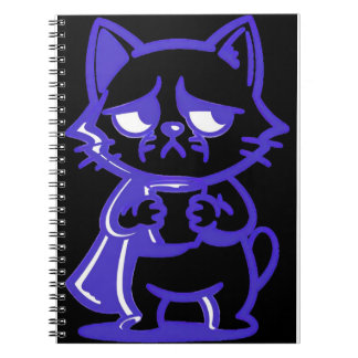 Caderno Espiral Cansado mas Icônico 😭