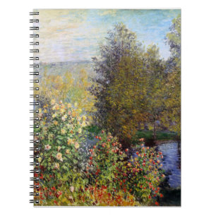 Caderno Espiral Canto do Jardim de Montgeron - Claude Monet -