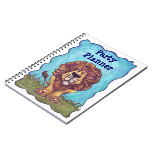 Caderno Espiral Cantor do Partido Leão de Cute