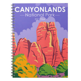 Caderno Espiral Canyonlands National Park Utah Vintage